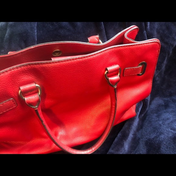 Mk red leather bag - Picture 9 of 10